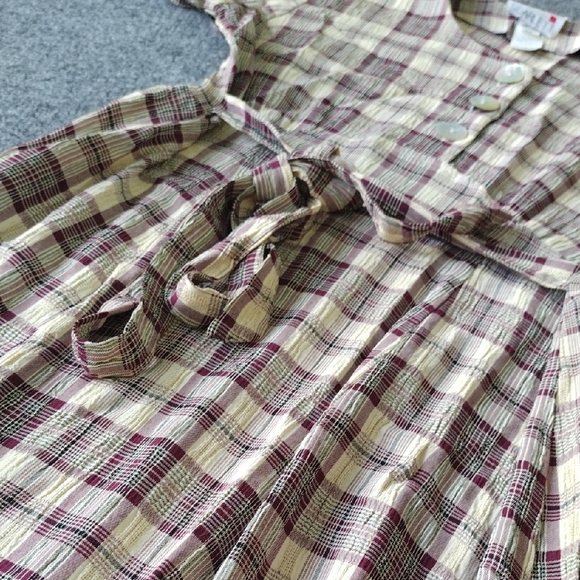 Scarlett Plaid Maxi Dress - Picture 6 of 11